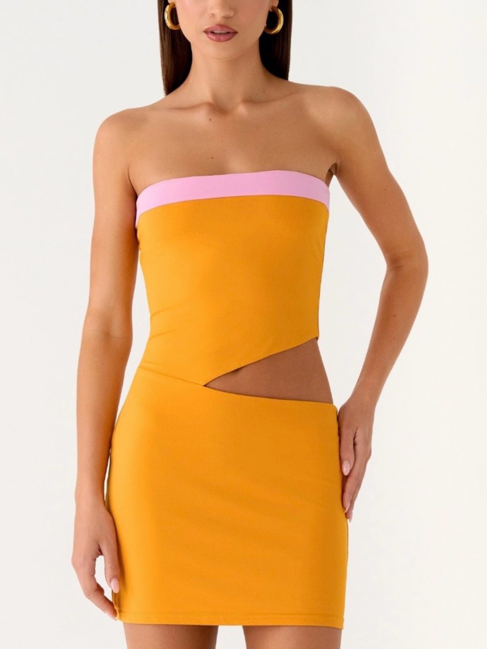 Ica Mini Dress - Orange